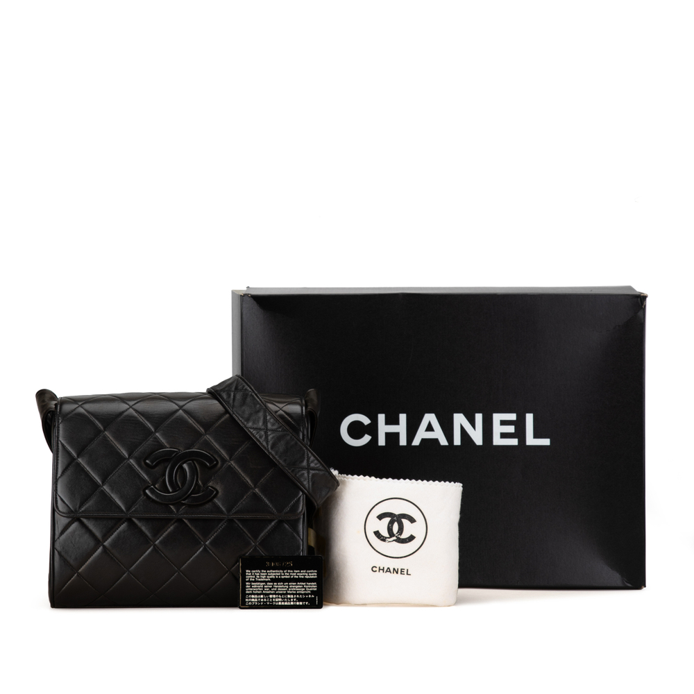Pre-Loved Chanel CC Quilted Lambskin Flap - Picture 12 of 12